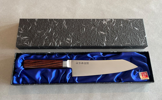 KIRINAMI（斬波）関菊水 文化包丁180mm 【入金確認後3か月以内発送】