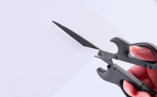 ＜メディアで話題＞ギターハサミ Seki Sound ブラック ～ギター はさみ フッ素コート 鋏 ハサミ 刃物 ニッケン刃物 関市 文具 文房具 事務 雑貨～