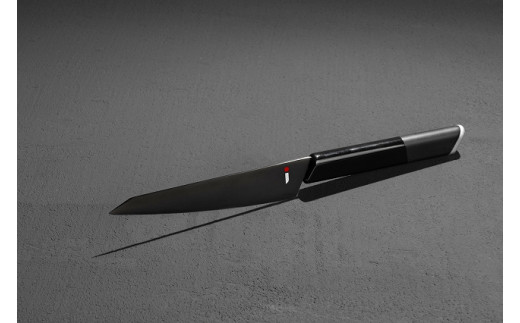 ＮiNJA Cool Kitchen Were ペティナイフ H15-27 オールブラックのクールな包丁（黒）【思いやり型返礼品】