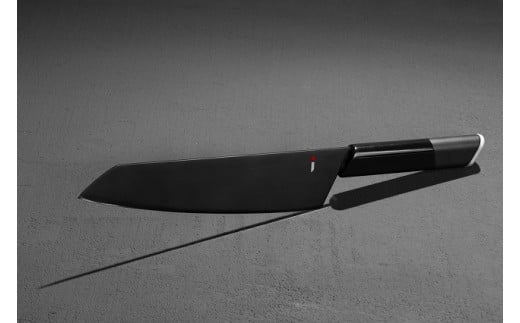 ＮiNJA Cool Kitchen Were 三徳包丁 H20-41 オールブラックのクールな包丁（黒）【思いやり型返礼品】