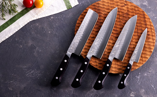 虎徹 ヤスキハガネ青紙2号 三徳＆ペティ 包丁2本セット（安田刃物）H80-12