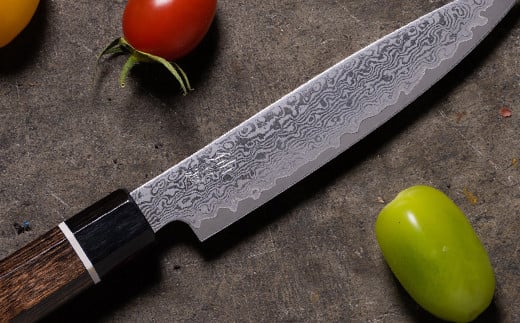 H20-82 ブラックダマスカスペティナイフ BD-02 黒