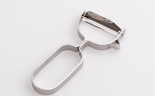 H4-01 皮が飛ぶ！斜め刃ピーラー（AL-161） ～オールステンレス 食洗機対応～