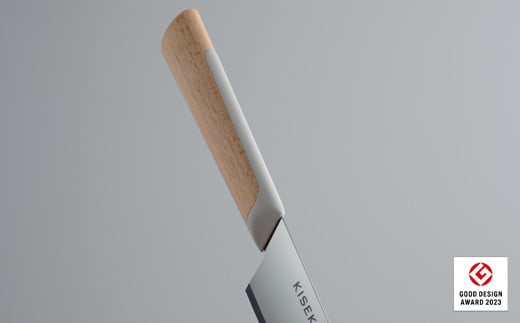 【最長12ヶ月で発送】＜日本初の超硬合金包丁＞ KISEKI：三徳［ブナ］～グッドデザイン賞受賞 (R5.10) テレビ紹介多数！ 毎日放送「 所さんお届けモノです！ 」(R6.6.8)　TBS「 ララLIFE 」(R5.5)