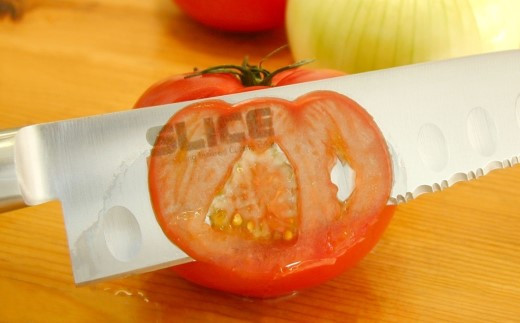 SLICE 波刃包丁 筋引 240mm