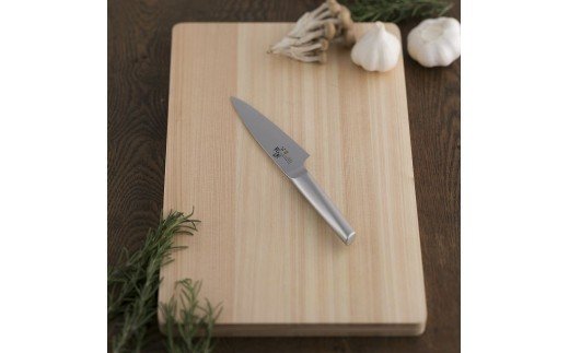 H25-09 ＜スタイリッシュなデザイン・オールステンレス＞ ◇貝印 関孫六 10000ST ペティ 120mm ～衛生的 おしゃれ 調理器具 キッチンツール ギフト 贈り物にも～