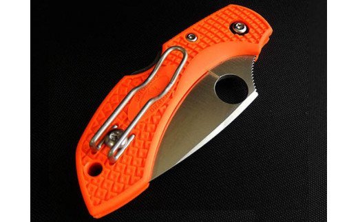 【スパイダルコ】ドラゴンフライ2 オレンジ（折りたたみナイフ）