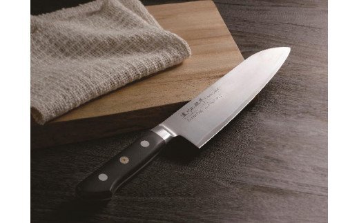 H67-10 濃州正宗作 粉末ハイス鋼三徳包丁