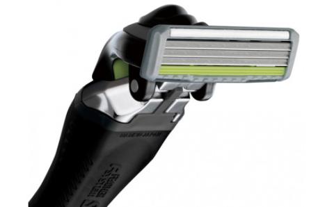 フェザーカミソリ　男性用カミソリセット（サムライエッジ　ホルダー・替刃8個）