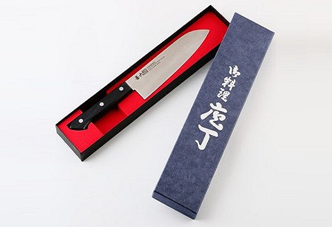 H10-164 料理包丁 三徳 善六 モリブデンバナジウム鋼 SKN-170-08