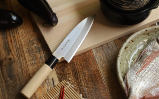 濃州正宗作 和包丁セット（包丁5本セット）【三徳包丁、菜切包丁、出刃包丁、刺身包丁、ペティナイフ】～和包丁 ステンレス素材なので錆びづらい 関の職人 白木ハンドル ほうちょう 包丁 日本製 国産 新生活セット ステンレス おすすめ 人気 初心者の方にも～