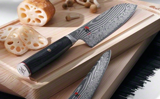 MIYABI ミヤビ 「 5000FC-D 三徳包丁 180mm 日本製 」 ダマスカス 三徳 包丁 ナイフ 多層鋼 ステンレス 岐阜県関市製【日本正規販売品】34684-181