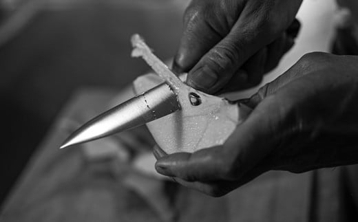 H57-11 【和 NAGOMI Professional】ペティナイフ（包丁・数量限定・幻の鋼材）【最長6ヶ月を目安に発送】