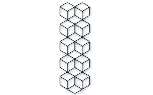 D103-03 Fe Wall Deco H