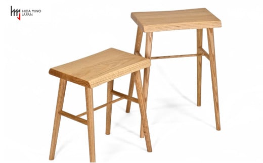 D67-03 スツール/サイドテーブル【オーク材】 （JCW73014O ONO）