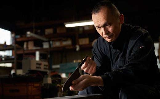 さくさく 鎚目ダマスカス 三徳＆ペティ 包丁2本セット（安田刃物）H90-10