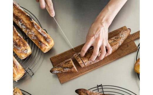 パン切りナイフ 【せせらぎ】 14ｃｍ （パンナイフ パン切り包丁 ブレッドナイフ MS-002）H9-109