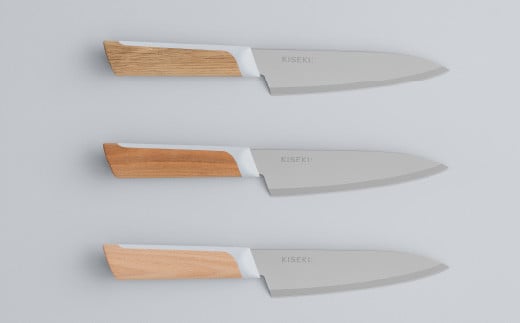 【最長12ヶ月で発送】＜日本初の超硬合金包丁＞ KISEKI:ペティ［ヤマザクラ］・ダイヤモンド砥石セット ～ グッドデザイン賞受賞 (R5.10) テレビ紹介多数！ 毎日放送「 所さんお届けモノです！ 」(R6.6.8)　TBS「 ララLIFE 」(R5.5)