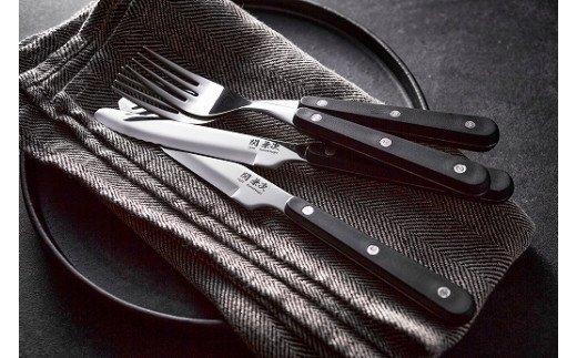 H5-131 テーブルナイフ・フォークセット 4本組【最長6ヶ月を目安に配送】