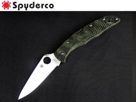 【スパイダルコ】エンデューラ4ZOME グリーン（アウトドアナイフ）
