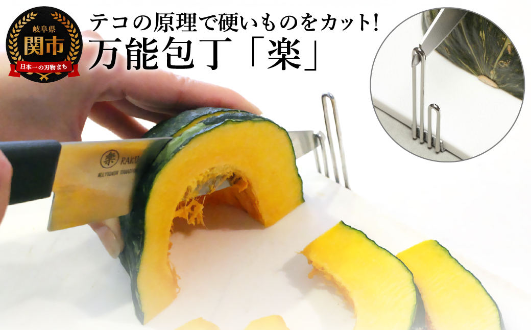 〈ザワつく！金曜日〉で話題！H10-116 万能包丁 楽