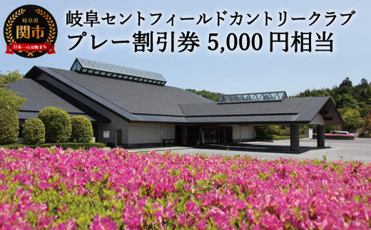 プレー割引券×5枚 （岐阜セントフィールド）
