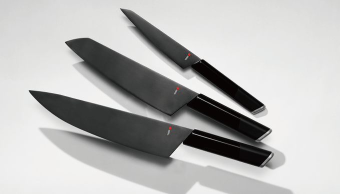 H50-19 ＮiNJA Cool Kitchen Were 包丁3本セット（牛刀・三徳・ペティ）