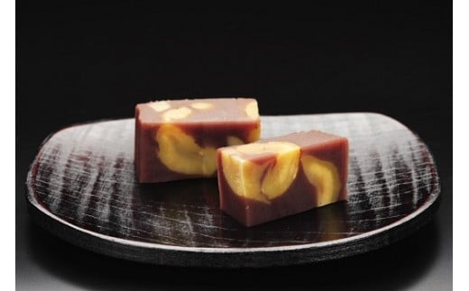 【ふるさと納税限定】中津川栗きんとん10個・栗蒸し羊羹1本・お茶セット F4N-1008