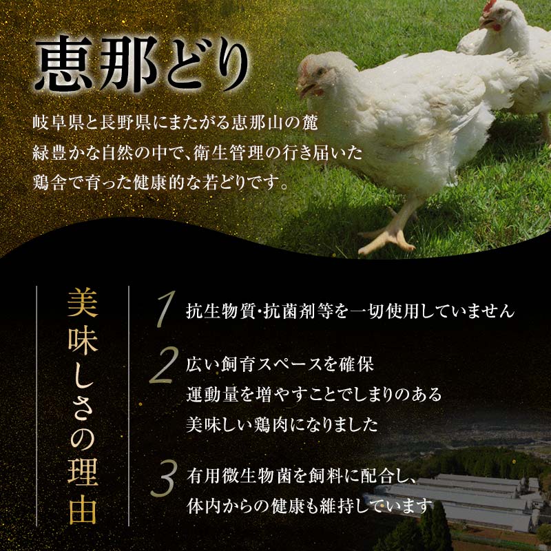 産地直送！恵那どり お試し6種 12パックセット 冷凍 F4N-2403