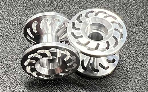 タミヤ ミニ四駆用 ベアリングアルミローラー（切削加工品）2段アルミローラーセット（13-12ｍｍ）H827282-837282 ミニ四駆 アルミローラー 東原工業所 岐阜県 F4N-1890