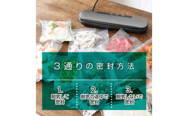 スリムフードシーラー（専用袋付き） YVE-095(H) 38778 F4N-2541