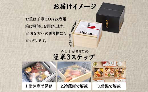 Oisixオリジナルおせち 和風二段重「栄福」 F4N-2462