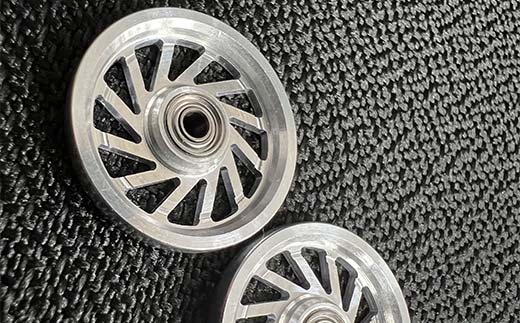 タミヤ ミニ四駆用 ベアリングアルミローラー（切削加工品）アルミローラーセット 19ｍｍ H795262 ミニ四駆 アルミローラー 東原工業所 岐阜県 中津川市 F4N-1893