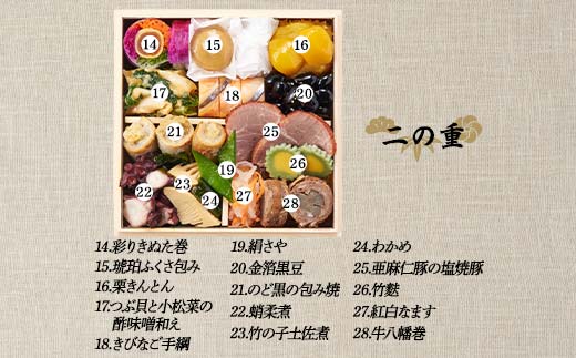 Oisixオリジナルおせち 和風二段重「栄福」 F4N-2462