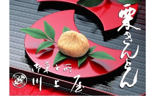 【12月お届け】 御菓子所 川上屋 栗きんとん （秋季限定）10個入り F4N-1069