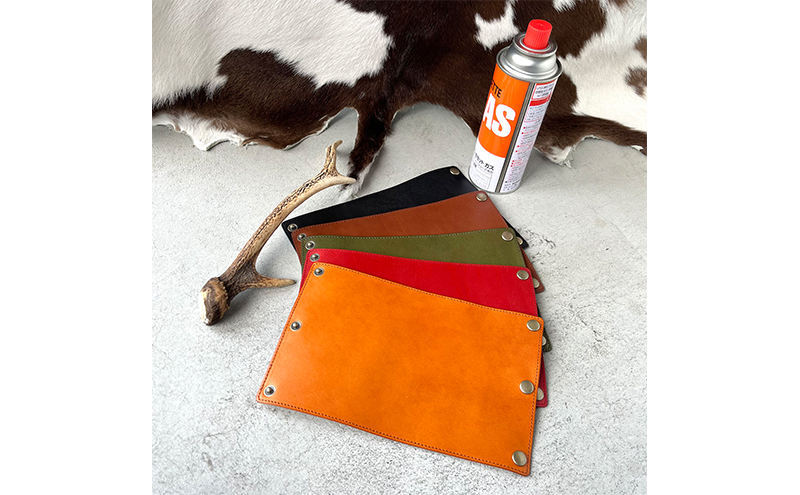 本革 CB缶カバー【CB缶250g】 栃木レザー　ブラック