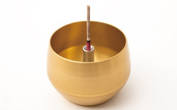 お香立て　raica  線香立て　金アルマイト