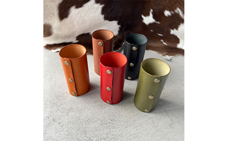 本革 CB缶カバー【CB缶250g】 栃木レザー　ブラック