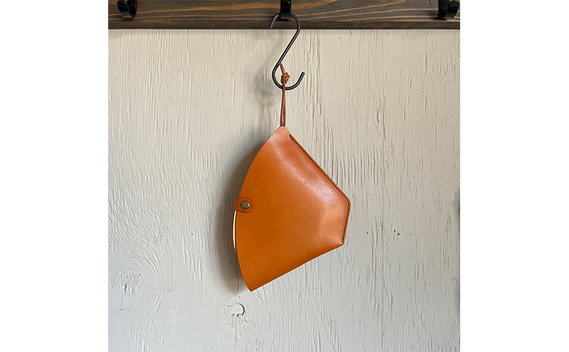 本革 コーヒーフィルターホルダー 栃木レザー　グリーン