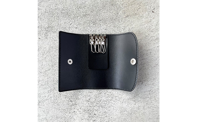 本革 キーケース ダイヤモンドパイソンレザー