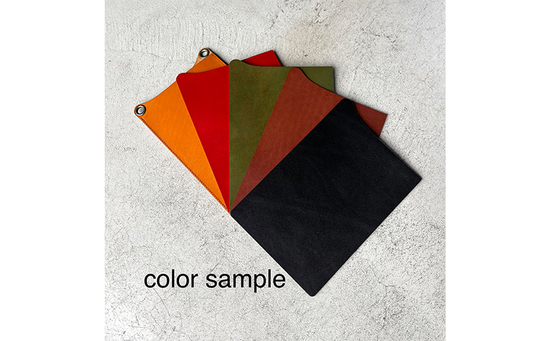 本革 スマホショルダー 栃木レザー　レッド