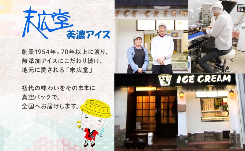 手作り アイスモナカ W ハッピー セット夢 バニラ あずき 抹茶 きな粉 各3個入り×2箱 アイスクリーム モナカ アイス 最中 乳製品 詰合せ 人気 ミルク 手作り ギフト スイーツ 贈り物 お取り寄せ ご褒美 送料無料 末広堂美濃アイス 岐阜県美濃市