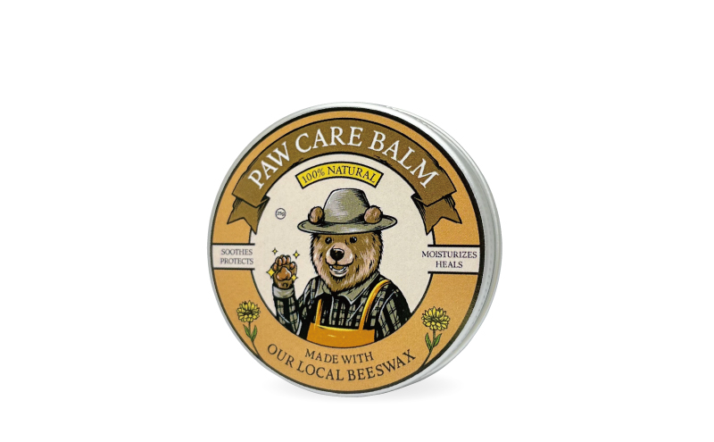 肉球クリーム 無香料 オーガニック 25g 養蜂家手作り 国産天然みつろう ペット用 犬猫の肉球ケア
