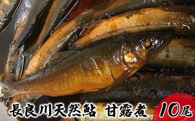 長良川天然鮎 甘露煮 10尾 世界農業遺産