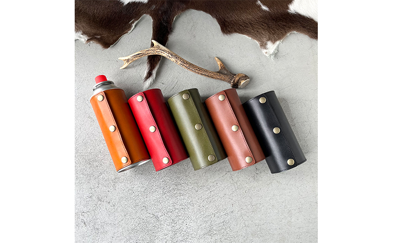 本革 CB缶カバー【CB缶250g】 栃木レザー　ブラック