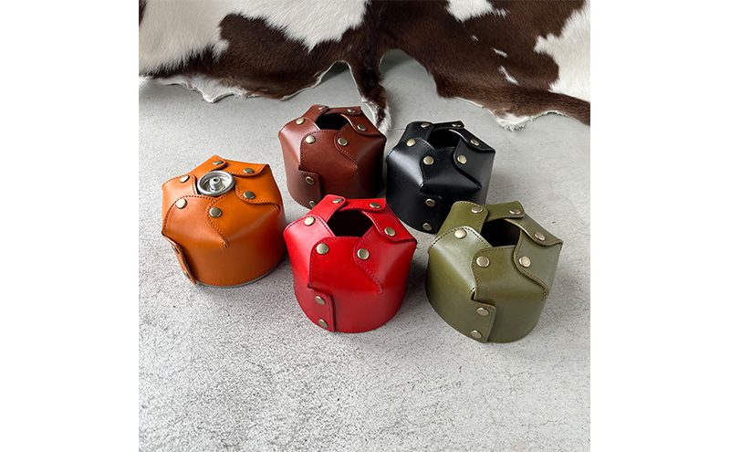 本革 OD缶カバー【OD缶230g】 栃木レザー　ブラウン