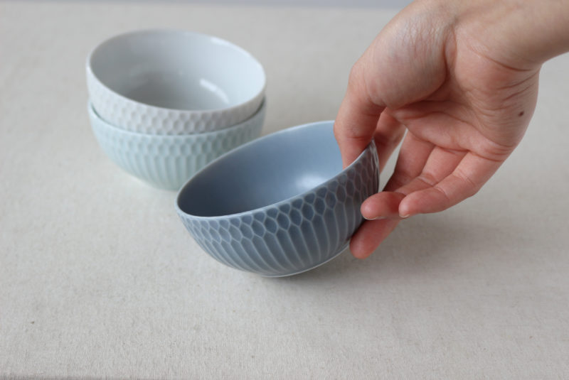 【3色から選べる】 【美濃焼】 さざなみ 10小鉢 白 4枚セット 瑞浪市 / JS企画 鉢 小鉢 皿 ボウル [AZAZ114] 白