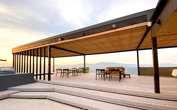 カフェー清涯荘 SEIGAISO ヘリに乗って行く 　『天空カフェのオーガニックランチ』　 絶景ツアー 2名分 瑞浪市 [AZBI006]