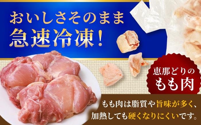 【12/18までの決済で年内発送】【冷凍】 恵那どり もも肉 カット済み 1kg 瑞浪市 / トーノーデリカ バラ凍結 鶏肉 鶏もも肉　 [AZBJ003] 1kg