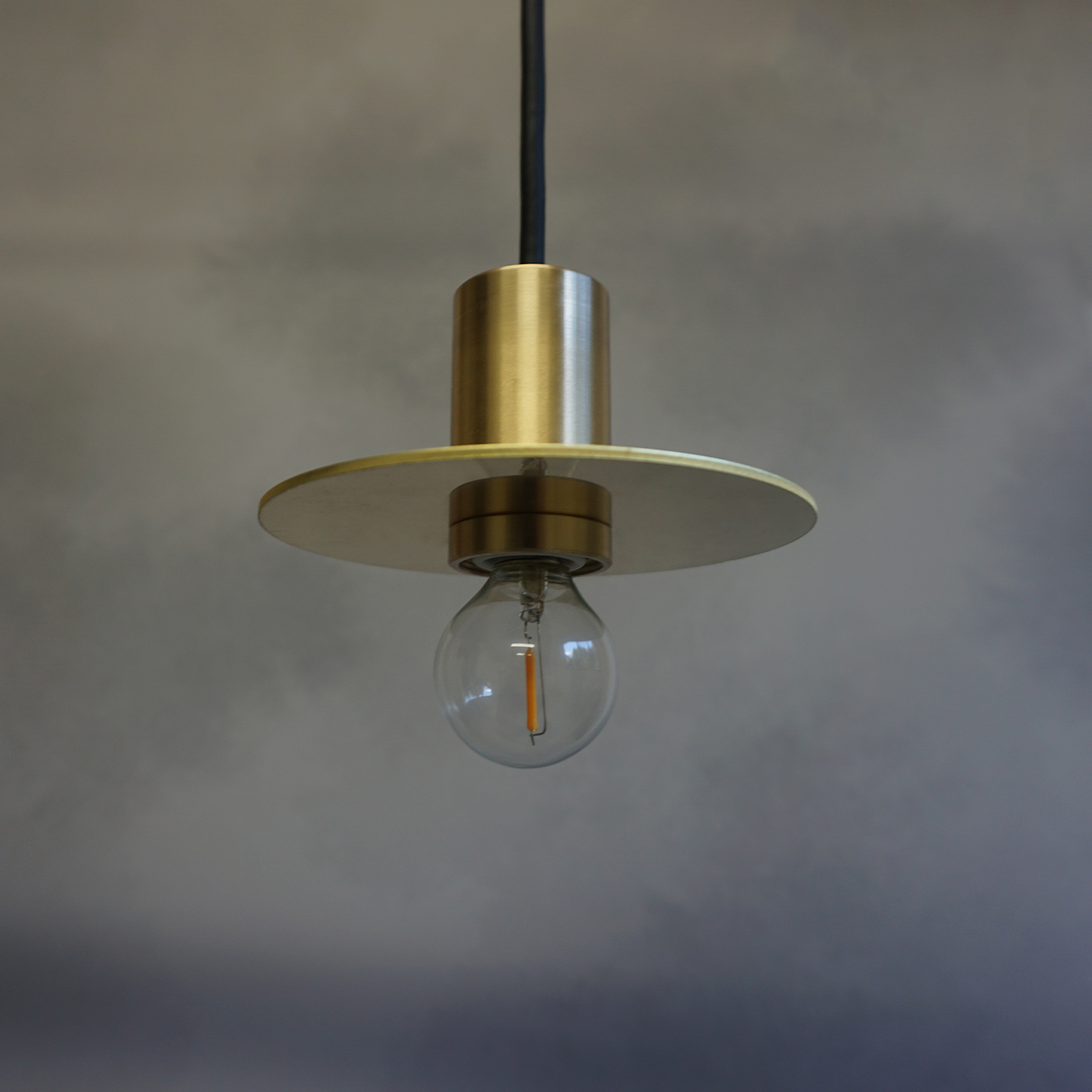 CTSH LIGHT. ペンダントライト＜Ljus 真鍮Circle E17＞ 瑞浪市 / ジオニック 照明器具 ソケット 真鍮 シェード ゴールド [AZBQ106]